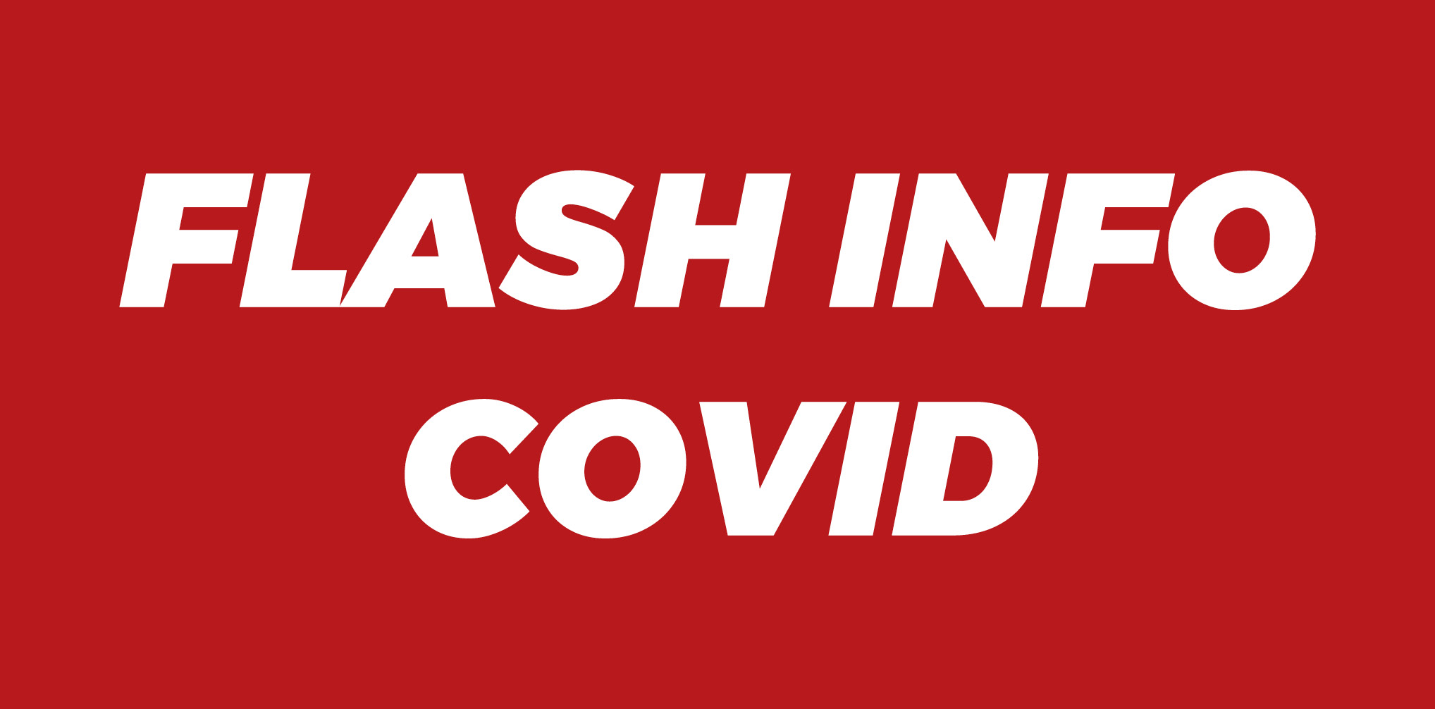 FLASH INFO COVID